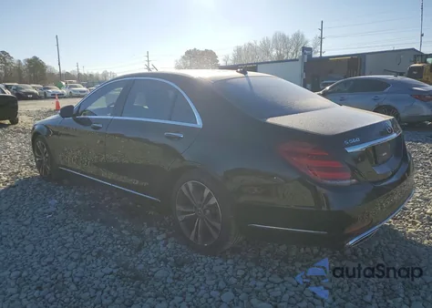 2019 Mercedes-Benz S 560 из США, поврежденный, VIN WDDUG8DB7KA465496